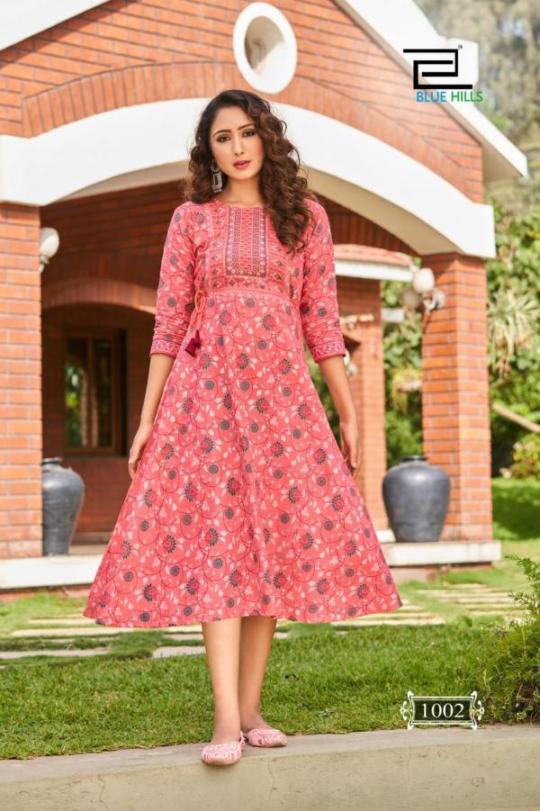 Blue Hills Spicy Vol 1 Summer Special Long Kurti Collection